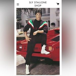 New with tags Sly Stallone jogger set men’s size 2X - runs alil small